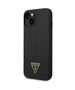 Case IPHONE 14 PLUS Guess Hardcase Silicone Triangle black 3666339065850