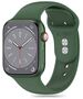 Strap for APPLE WATCH 4 / 5 / 6 / 7 / 8 / 9 / SE / ULTRA 1 / 2 (42 / 44 / 45 / 49 MM) Tech-Protect Silicone Olive green 5906302310043