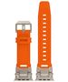 Techsuit Strap for Apple Watch 1/2/3/3/4/4/5/5/5/6/6/7/8/9/SE/SE 2/Ultra/Ultra 2 (42/44/45/49mm) - Techsuit Watchband (W064) - Titanium Silver Orange 5949419225053 έως 12 άτοκες Δόσεις