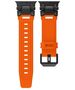 Techsuit Strap for Apple Watch 1/2/3/3/4/4/5/5/5/6/6/7/8/9/SE/SE 2/Ultra/Ultra 2 (42/44/45/49mm) - Techsuit Watchband (W064) - Titanium Black Orange 5949419225060 έως 12 άτοκες Δόσεις