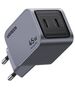 Ugreen Nexode Pro 45W wall charger, 2x USB-C (gray) 6941876230082