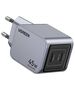 Ugreen Nexode Pro 45W wall charger, 2x USB-C (gray) 6941876230082