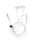 Maxlife wired earphones MXEP-02 jack 3,5mm white 5900495780546