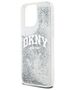 DKNY case for iPhone 15 Pro 6,1&quot; DKHCP15LLBNAET white HC liquid glitters w arch logo 3666339270919