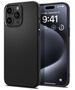 Spigen Husa pentru iPhone 15 Pro - Spigen Liquid Air - Matte Black 8809896750356 έως 12 άτοκες Δόσεις