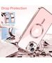 Techsuit Husa pentru iPhone 15 - Techsuit Luxury Crystal MagSafe - Pink 5949419136687 έως 12 άτοκες Δόσεις