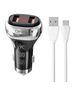 LDNIO C2 2USB Car charger + MicroUSB Cable 5905316142466