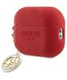 Original Case APPLE AIRPODS PRO 2 Guess 3D Rubber 4G Diamond Charm (GUAP23DSLGHDF) red 3666339171308