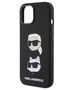 Original Case APPLE IPHONE 15 PLUS Karl Lagerfeld Silicone Karl&Choupette Head (KLHCP15MSDHKCNK) black 3666339164805