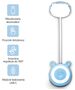 LED Teddy bear desk Lamp  3W, 3000/4500/6000K, adjustable, 1200mAh, blue,  LTC 5902270787757